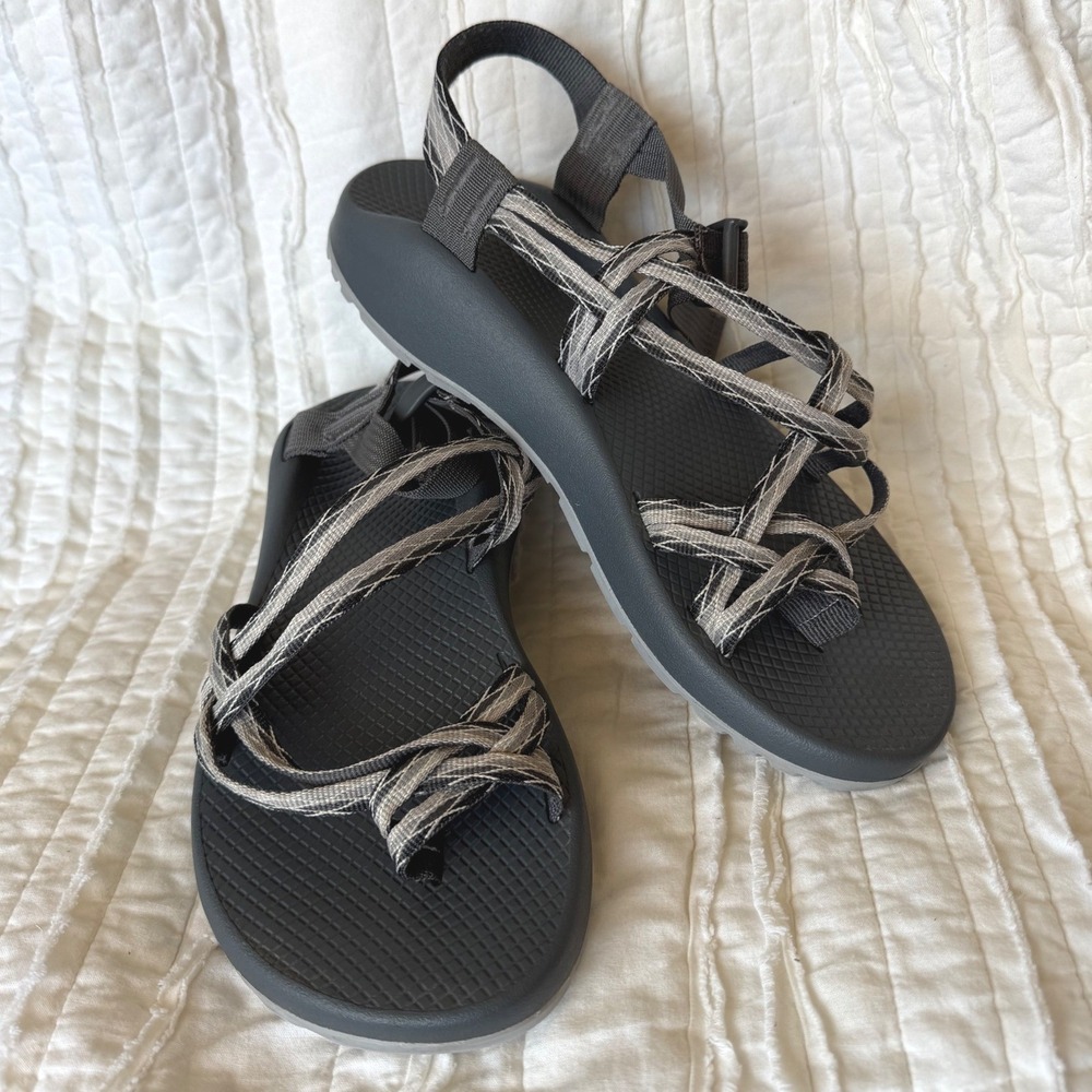 Chaco Z/X2 Classic Sport Sandal Apex Gray Travel Granola Hiking Sporty Womens 11